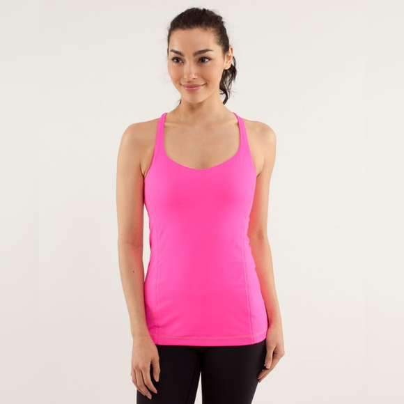 Lululemon Free To Be Tank In Raspberry Glo Light - Picture 2 of 11
